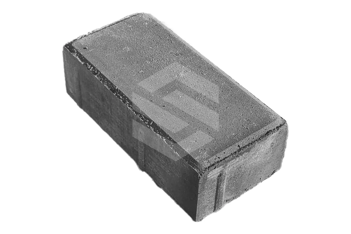 Брусчатка "Кирпичик" Серая 100.200.60